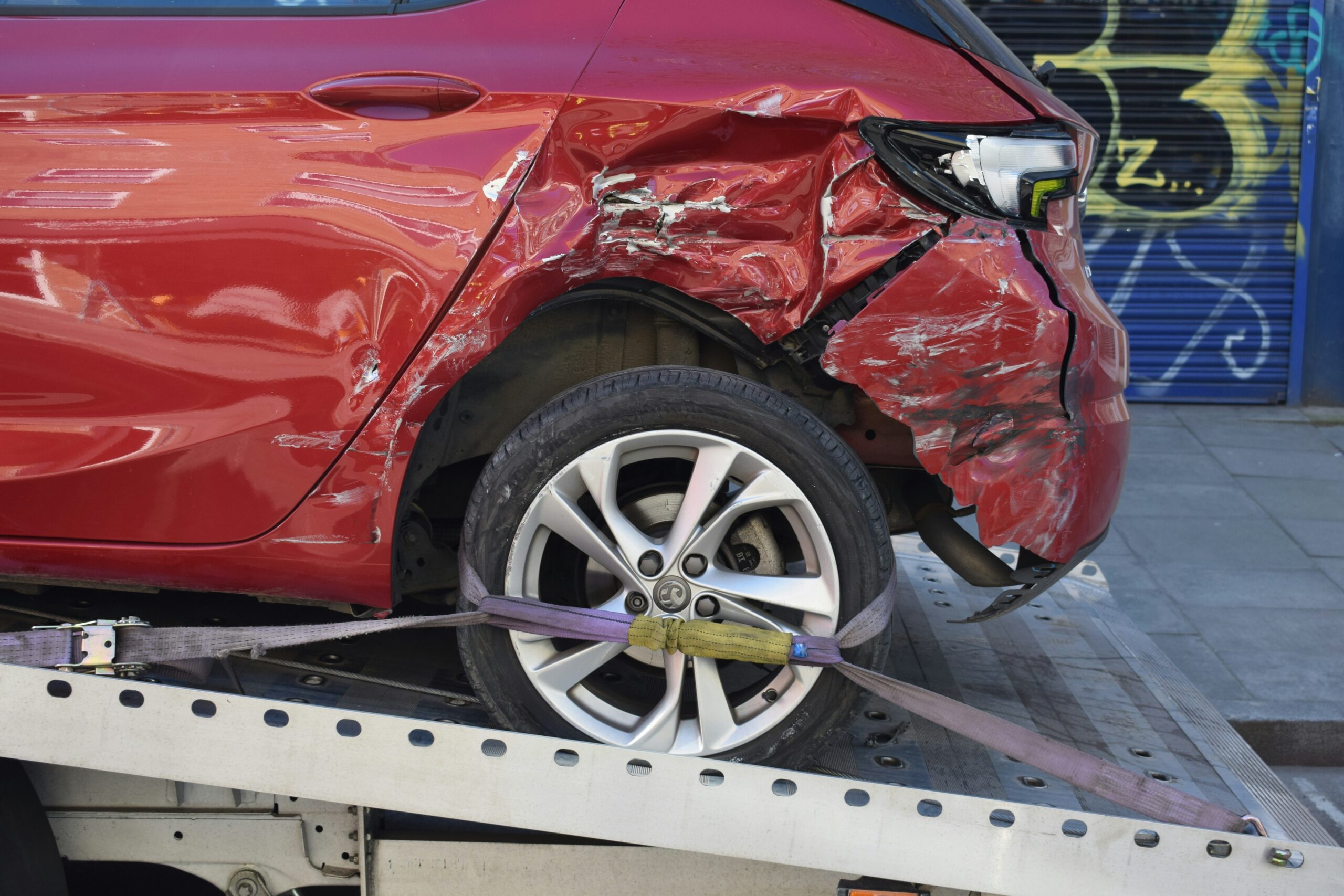 Car Crash Accident on Street